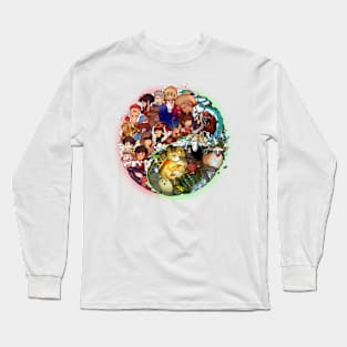 All characer Yin yang Long Sleeve T-Shirt